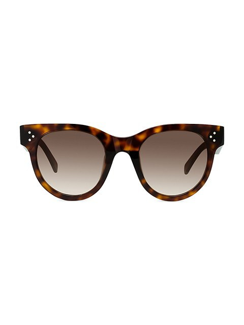 50MM Plastic Rectangular Sunglasses | Saks Fifth Avenue