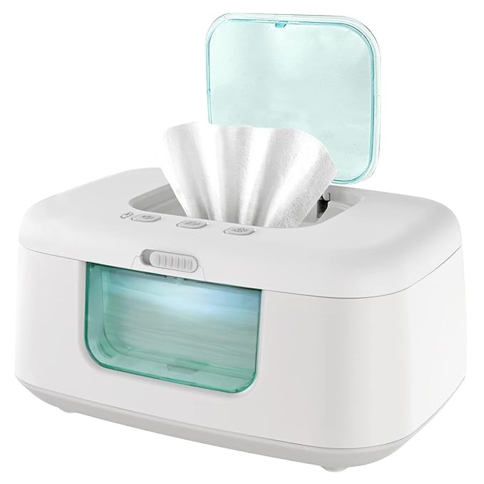 TinyBums Baby Wipe Warmer & Dispenser with LED Changing Light & On/Off Switch - Jool Baby | Amazon (US)