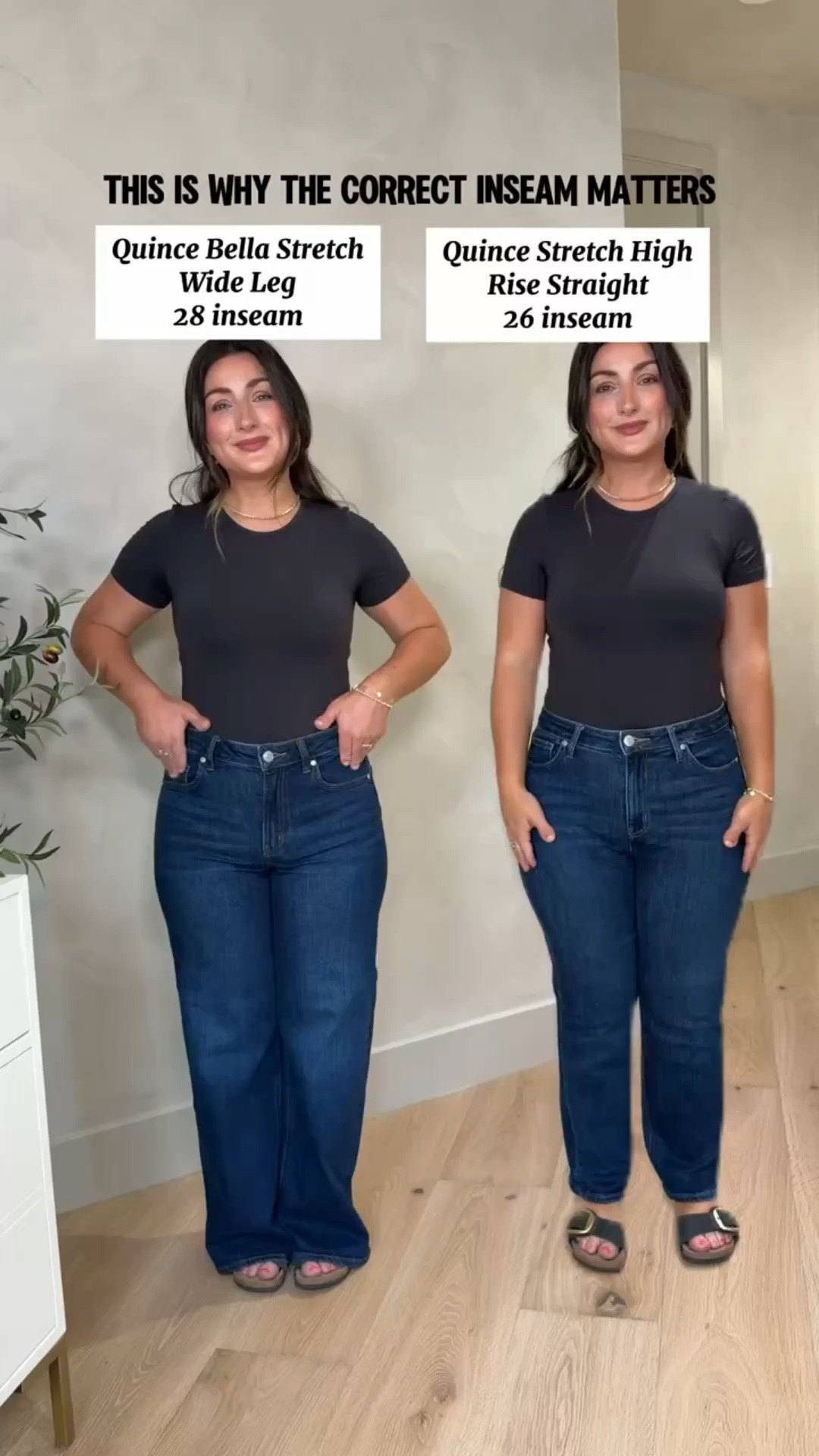This is why the correct inseam matters!  

I’m 5’0”, so two inches completely changes how denim fits and feels. The 26” hits perfectly with flats, while the 28” works better with heels. Same height, same top… yet different proportions! 

Jeans size 28 
Tee size small 

5'0" 140lbs 

 

#LTKgrwm #LTKootd #LTKPetite
