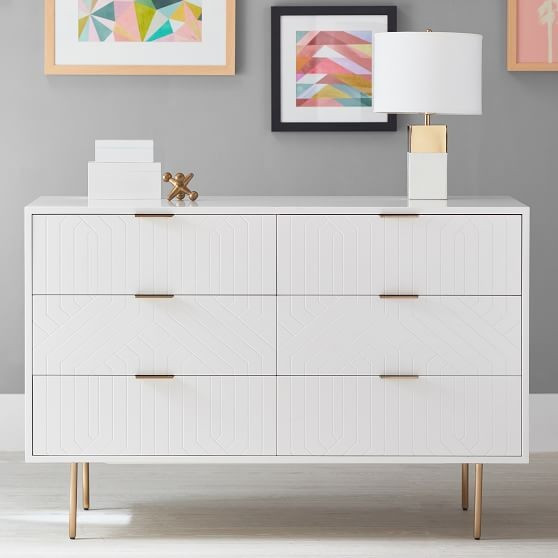 Jennings Statement Wide Dresser | Pottery Barn Teen