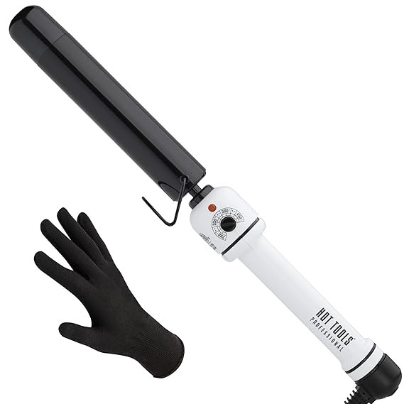 HOT TOOLS Pro Artist Nano Ceramic Flipperless Curling Wand, 1-1/4 inch | Amazon (US)