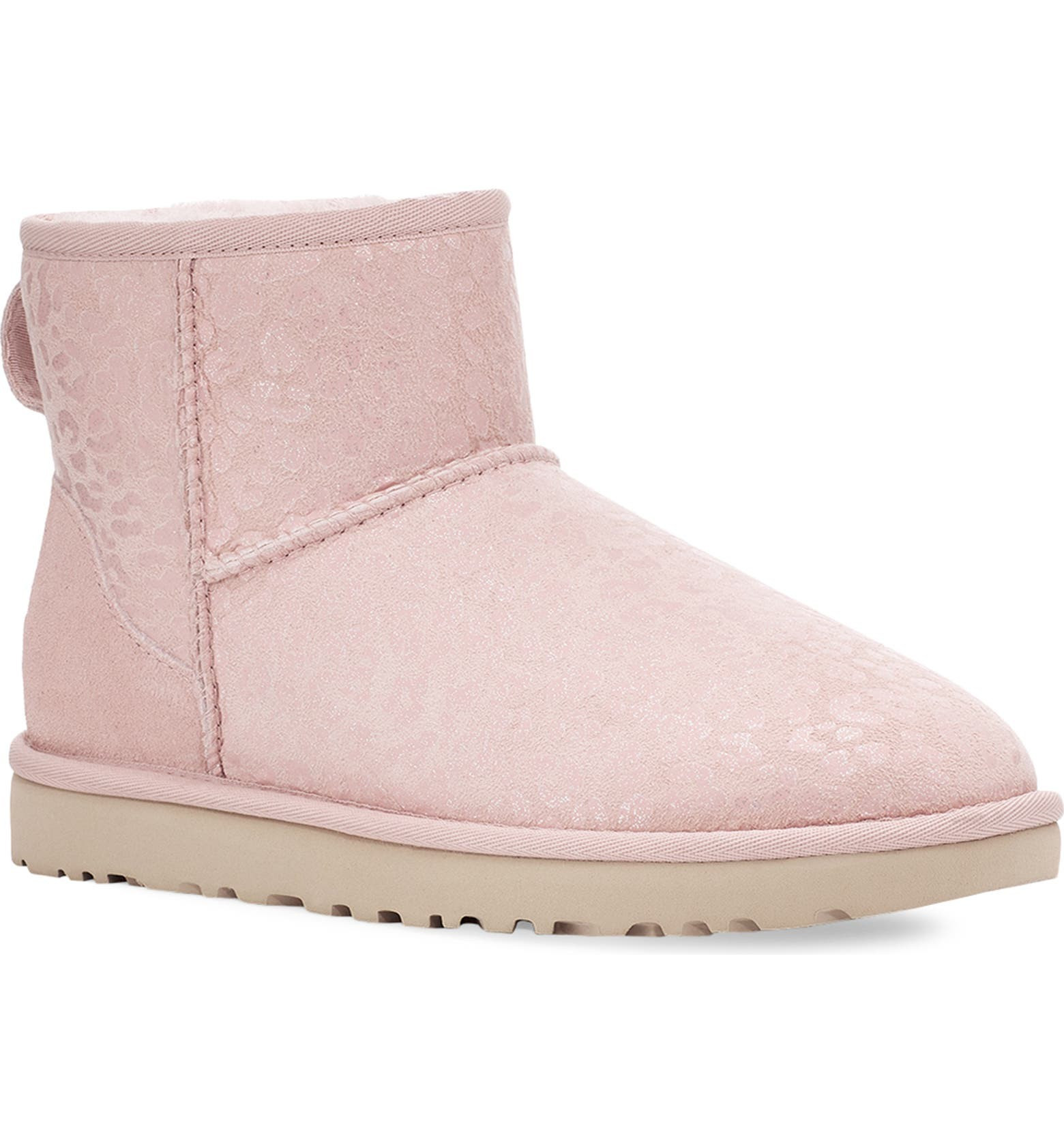 Classic Mini II Genuine Shearling Lined Boot | Nordstrom