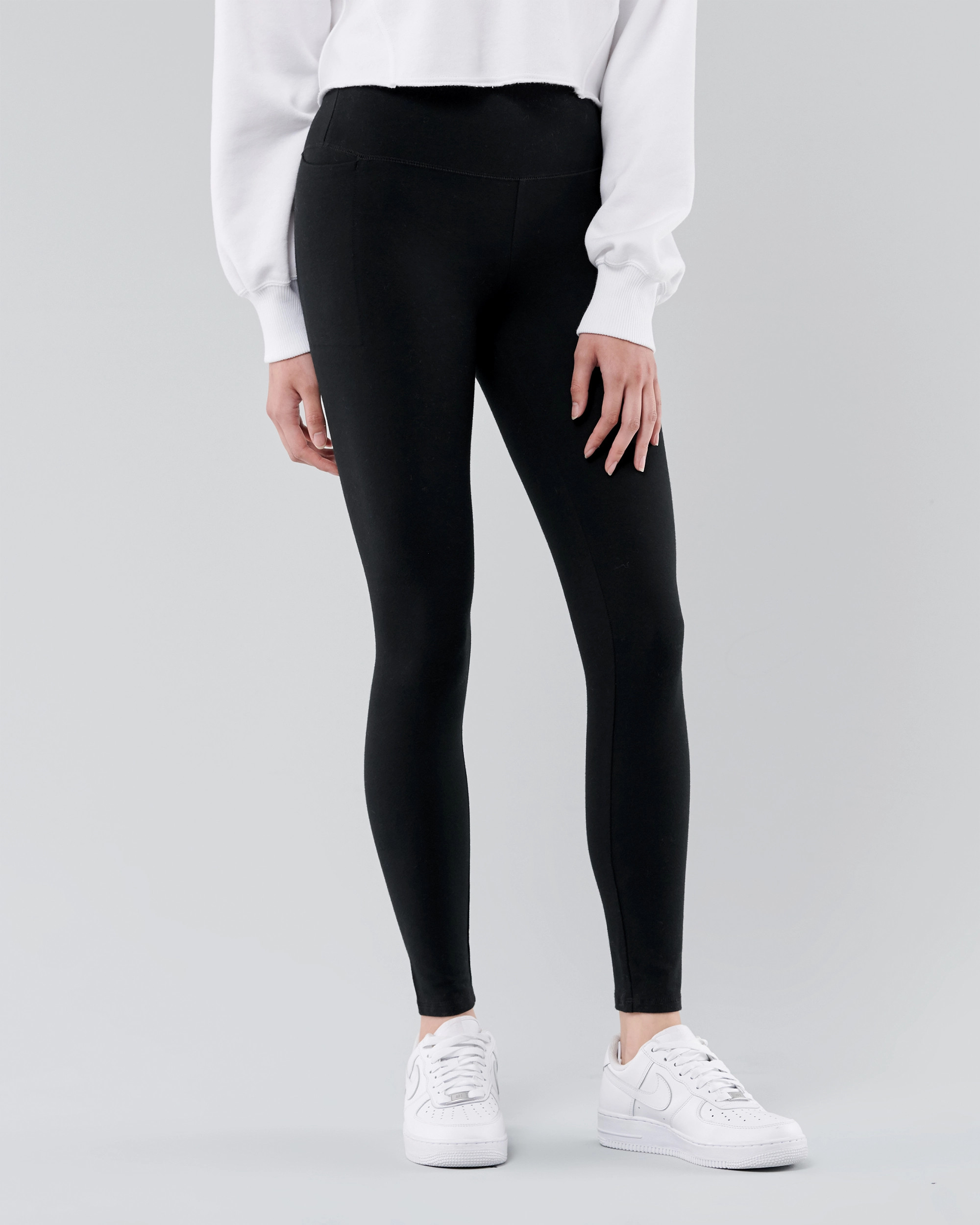 Ultra High Rise Jersey-Leggings mit innovativem Stretch | Hollister (EU)