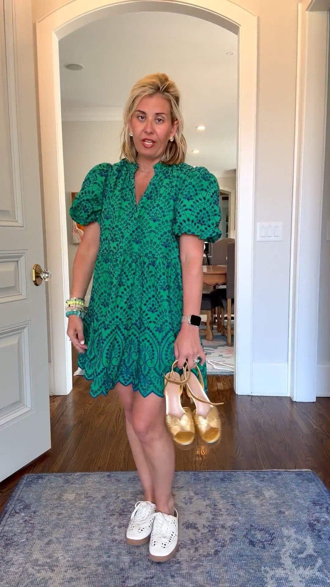 The dress we are styling ALL the ways….sneakers, heels or even booties. Dress this one to the occasion! I’m in small dress & 8 sneaker tts. 

#LTKOver40 #LTKPetite #LTKdayinmylife