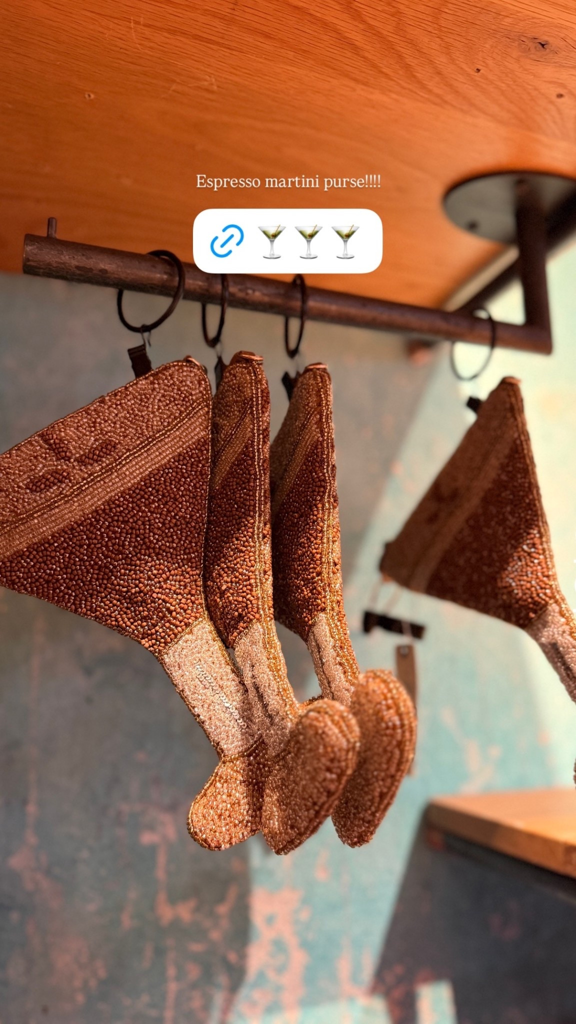 Espresso martini purse!!!!
 @anthropologie @mosaicdistrict