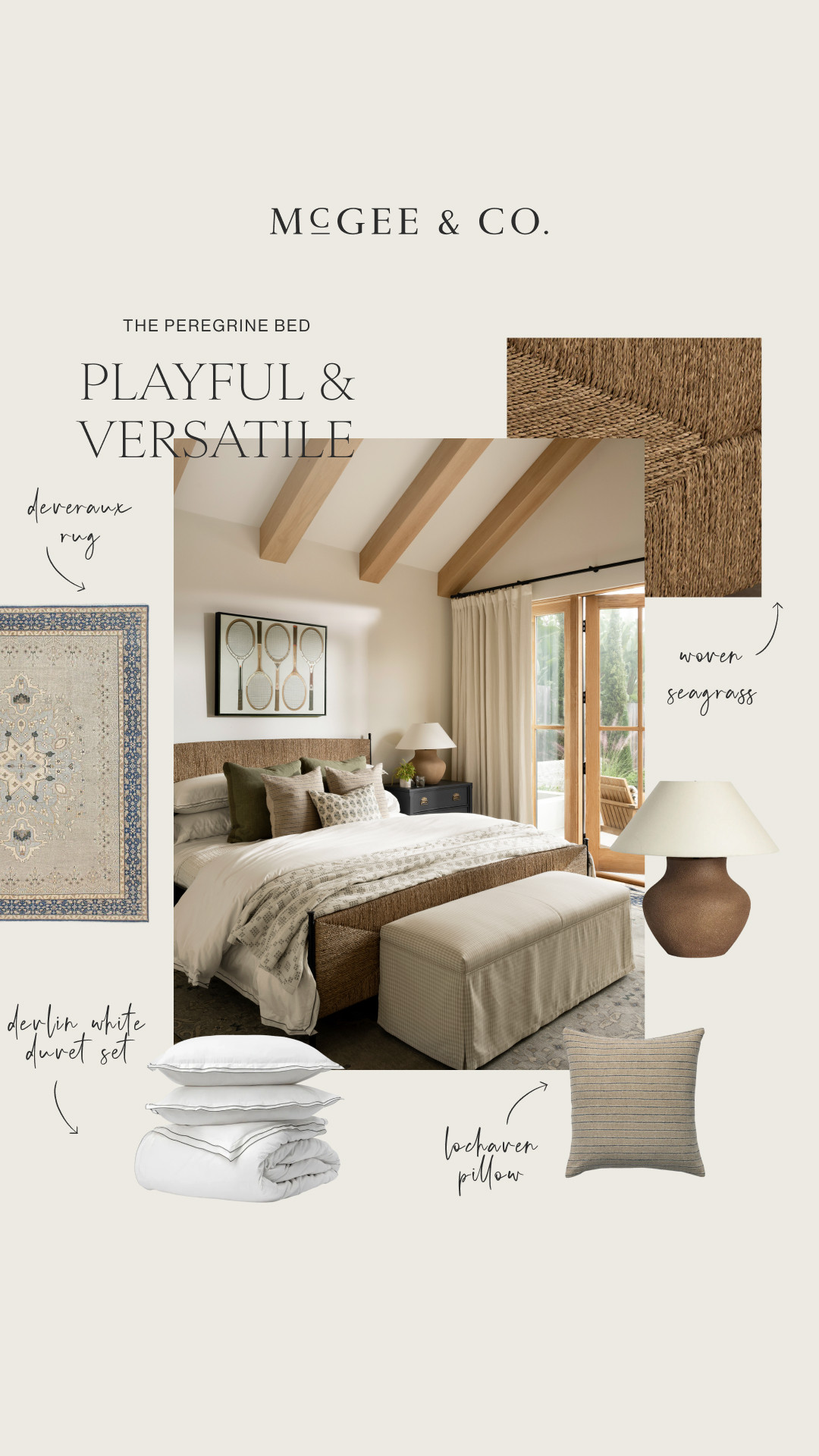 McGee & Co. has select bedroom + bath pieces 25% off right now — such a good time to refresh what you use every day. 🤍

Bedroom refresh // McGee & Co Deveraux Hand-Knotted Wool Rug // Devlin White Duvet Cover & Sham Set // pillow covers // bedding // Parma Table Lamp // Prescott Coverlet // Mackenna Nightstand // ottoman 

#LTKHome #LTKSaleAlert #LTKFindsUnder100