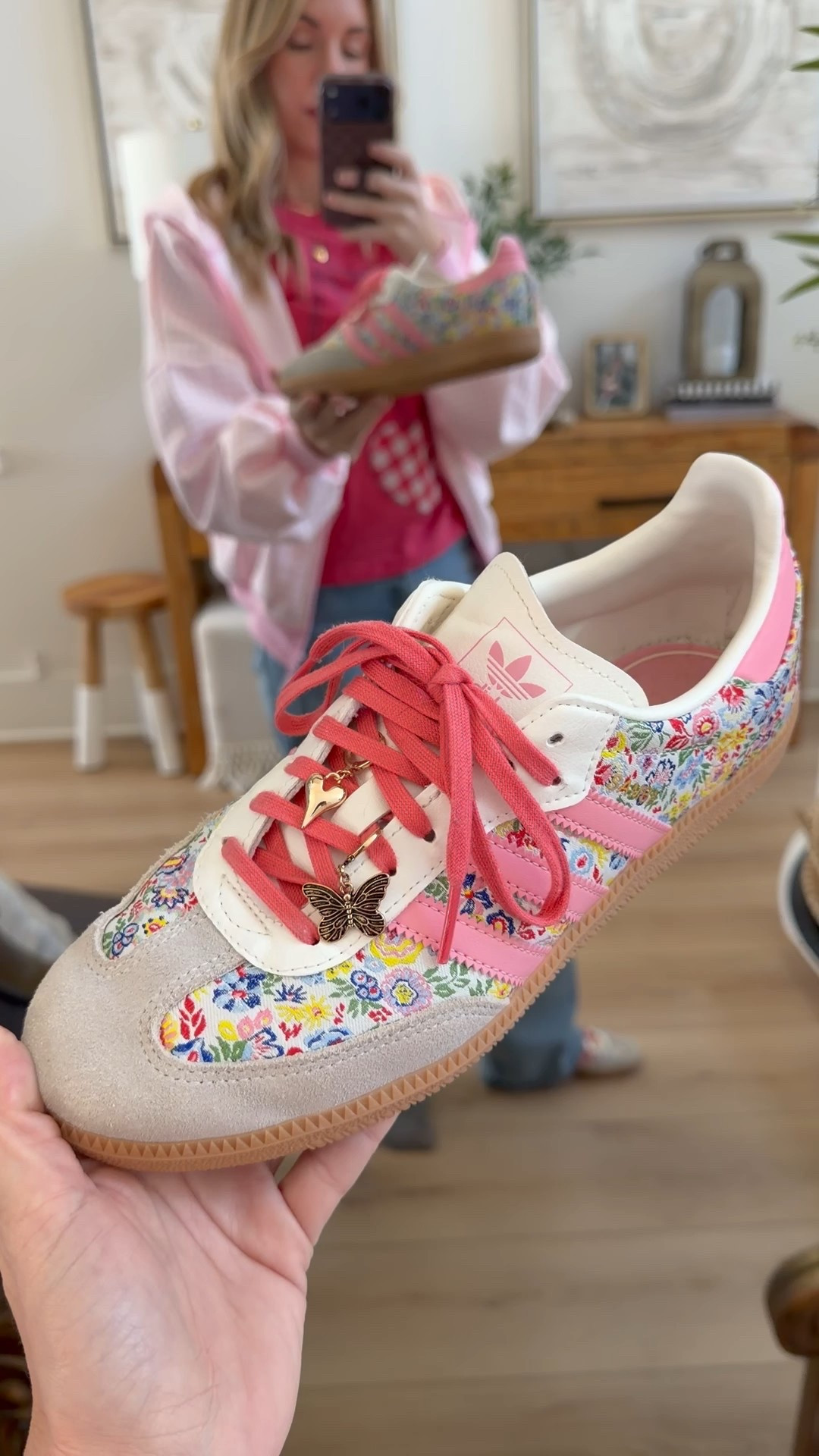 These exact adidas are discontinued but the new version is just as adorable! I do a 6.5 in big kids adidas and I’m an 8-8.5 depending on the shoes. The 7 kids was a tad too loose for me. 

#LTKActive #LTKValentine