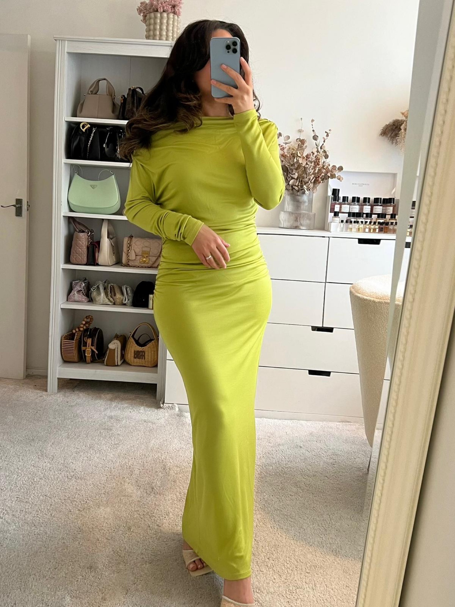 Green dress, maxi dress, wedding guest outfit idea, lime green outfit, summer outfit, formal dress, & Other Stories, ASOS, summer style 

#LTKeurope #LTKwedding #LTKstyletip