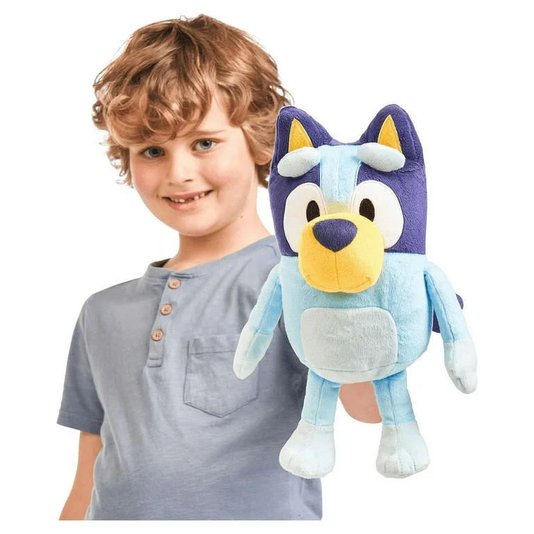 Bluey Talking and Interactive 13 in Plush Toys for Preschoolers 3-6 Years | Walmart (US)