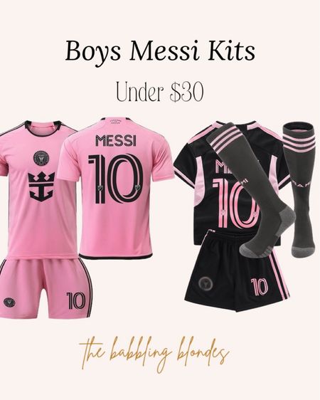 A continuous top seller month after month! Boys Messi kits that won’t break the bank! #kidsclothes #kidsgifts 

#LTKSaleAlert #LTKKids #LTKFindsUnder50
