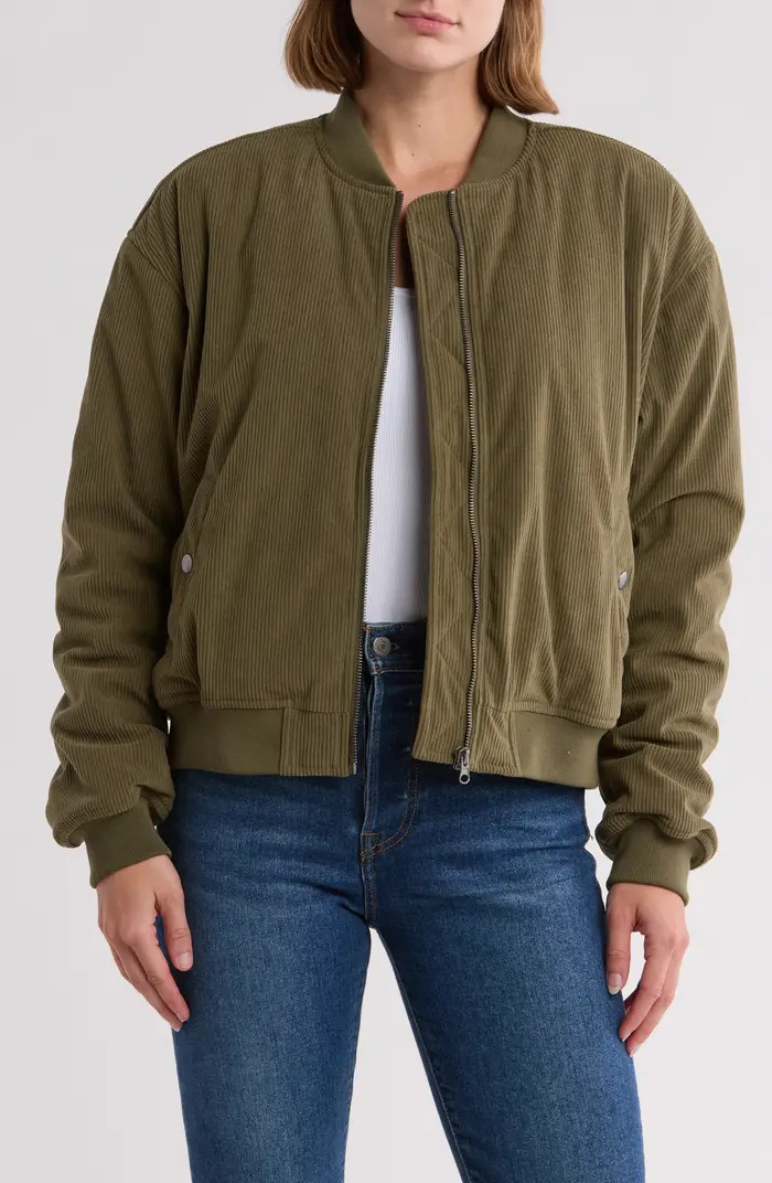 Thread & Supply Corduroy Bomber Jacket | Nordstromrack | Nordstrom Rack