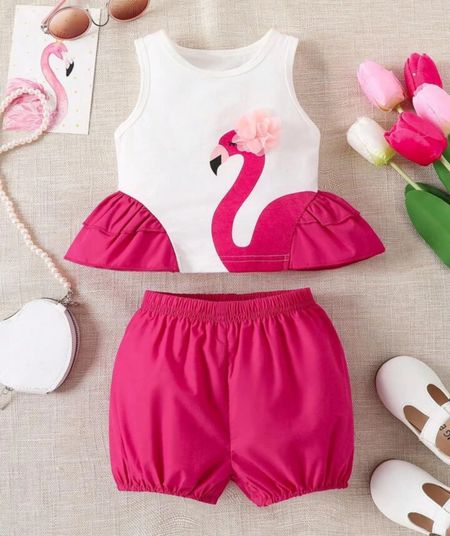 Flamingo baby girl summer outfit 

#LTKfindsunder100 #LTKbaby #LTKfindsunder50