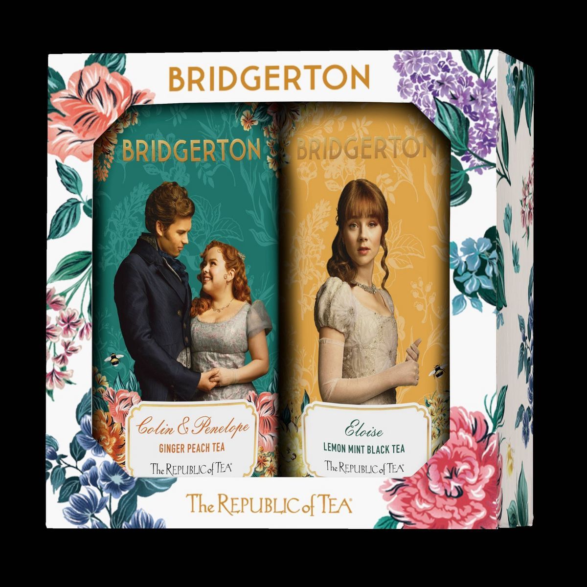 The Republic of Tea 2 Tea Bridgerton Gift Box | Target