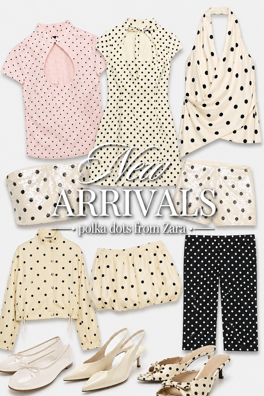 Polka dots are back and I'm obsessed <3 This Zara find is so flattering and easy to style. 

 #LTKgrwm #LTKootd #LTKSeasonal