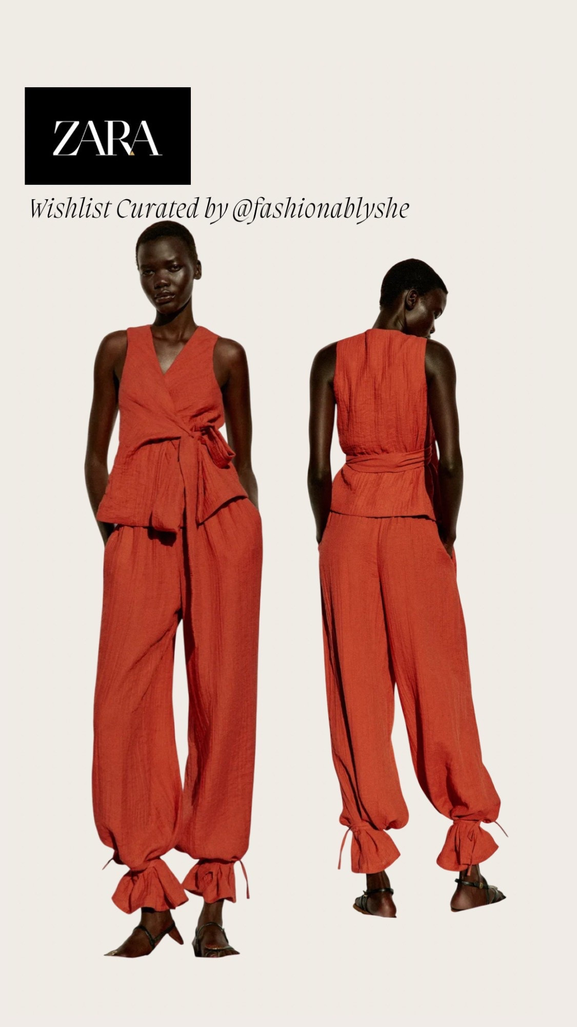 Zara orange red two piece

#LTKmomlife #LTKootd #LTKOver40