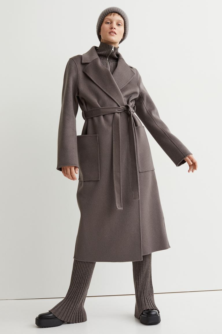 Wool Coat | Grey Coat | Gray Coat | Coat | Coats | Winter Coat | Winter Coats | Winter Outfit | H&M (US + CA)
