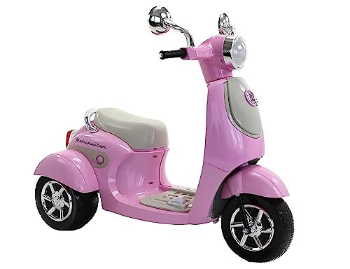 Honda Metropolitan Pink Scooter Ride on Toy for Kids, 6 Volt Battery Powered for Toddlers, for Boys & Girls Ages 3-5, Includes Charger | Amazon (US)