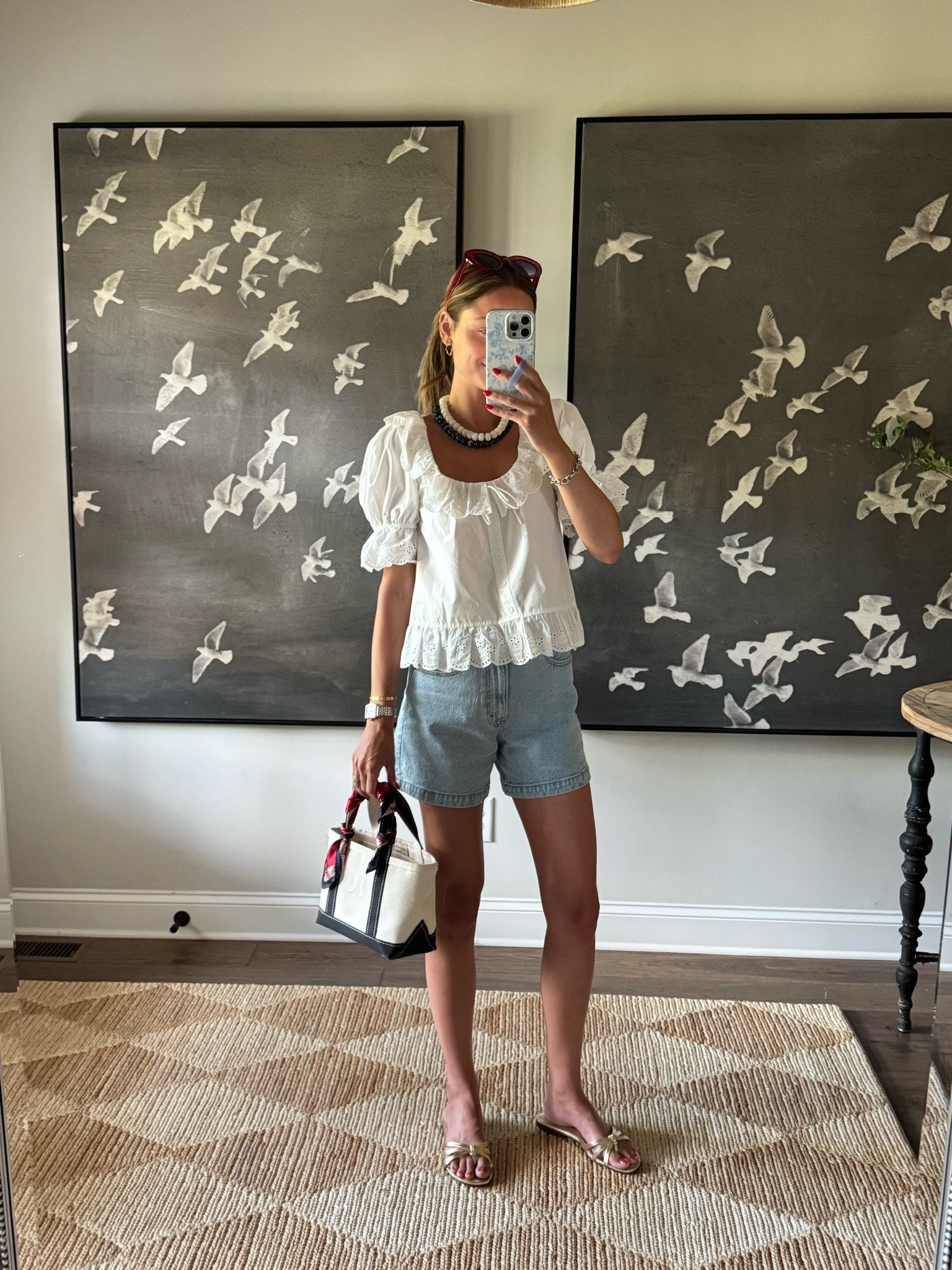 Wearing size Xs in top!! It’s so freaking cute for summer!