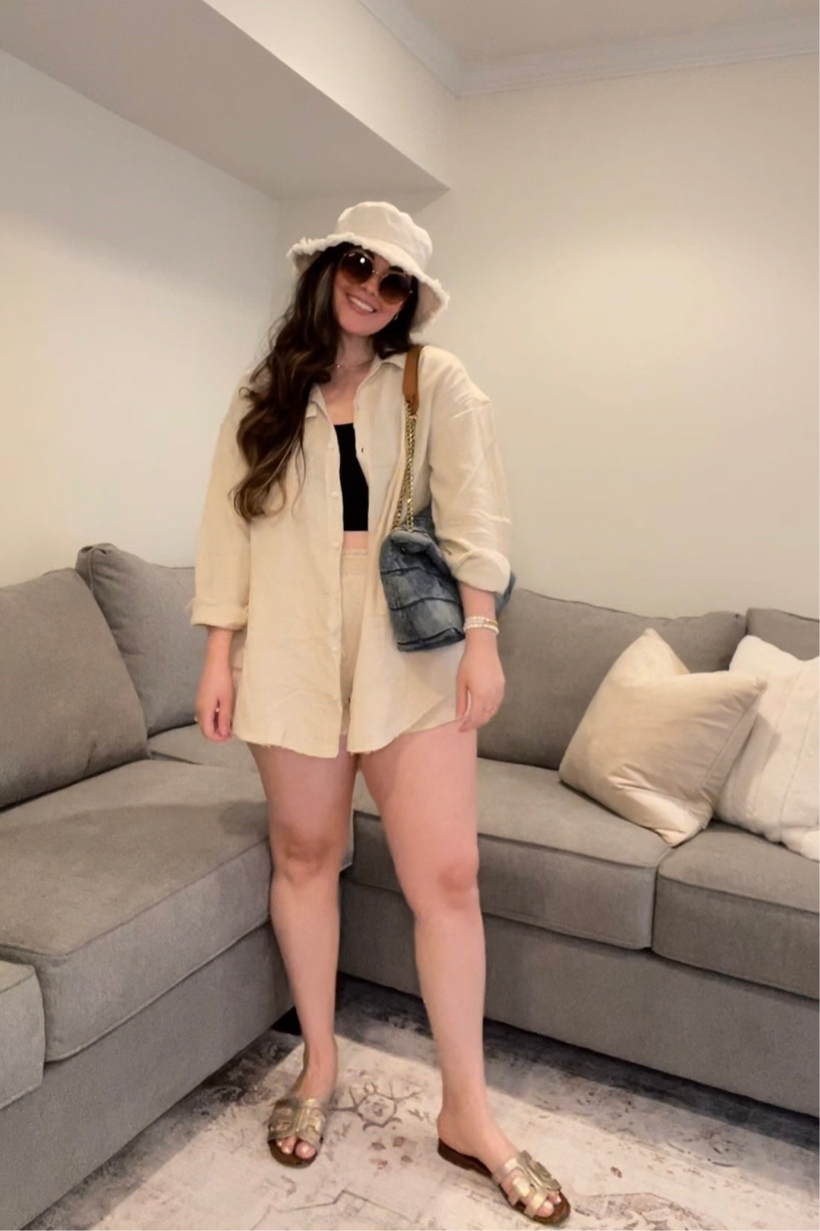 Cannot wait for the hot weather to get here 🌴☀️ This set is beyond comfy! Styled with a hat, sunnies and sandals and you’re ready to go! Also it’s on sale!!!

#LTKSpringSale