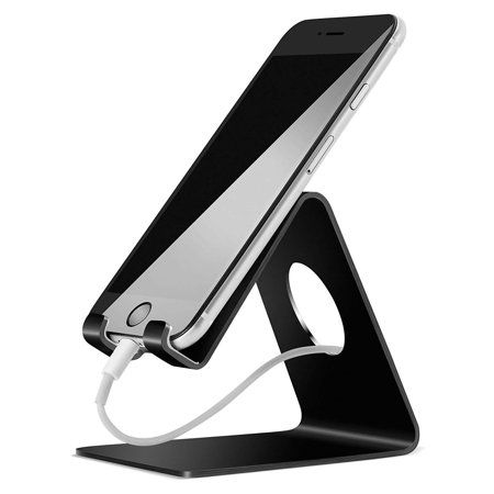 Cell Phone Stand, Lamicall Phone Stand: Cradle, Dock, Holder Compatible with iPhone 11 Pro Xs Max XR | Walmart (US)