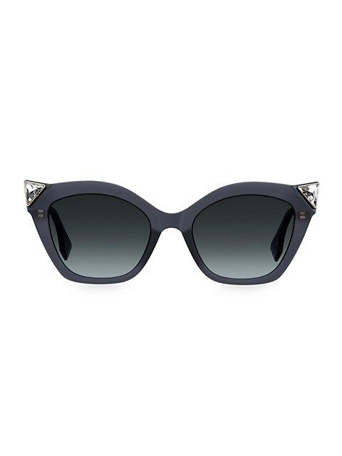 53MM Jeweled Cat Eye Sunglasses | Saks Fifth Avenue