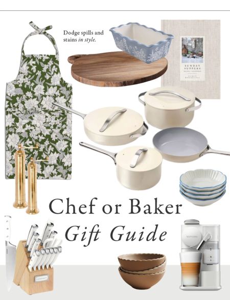 Gift Guide for the Chef or Baker! #giftguide #baker #forthechef 

#LTKhome #LTKunder100 #LTKHoliday