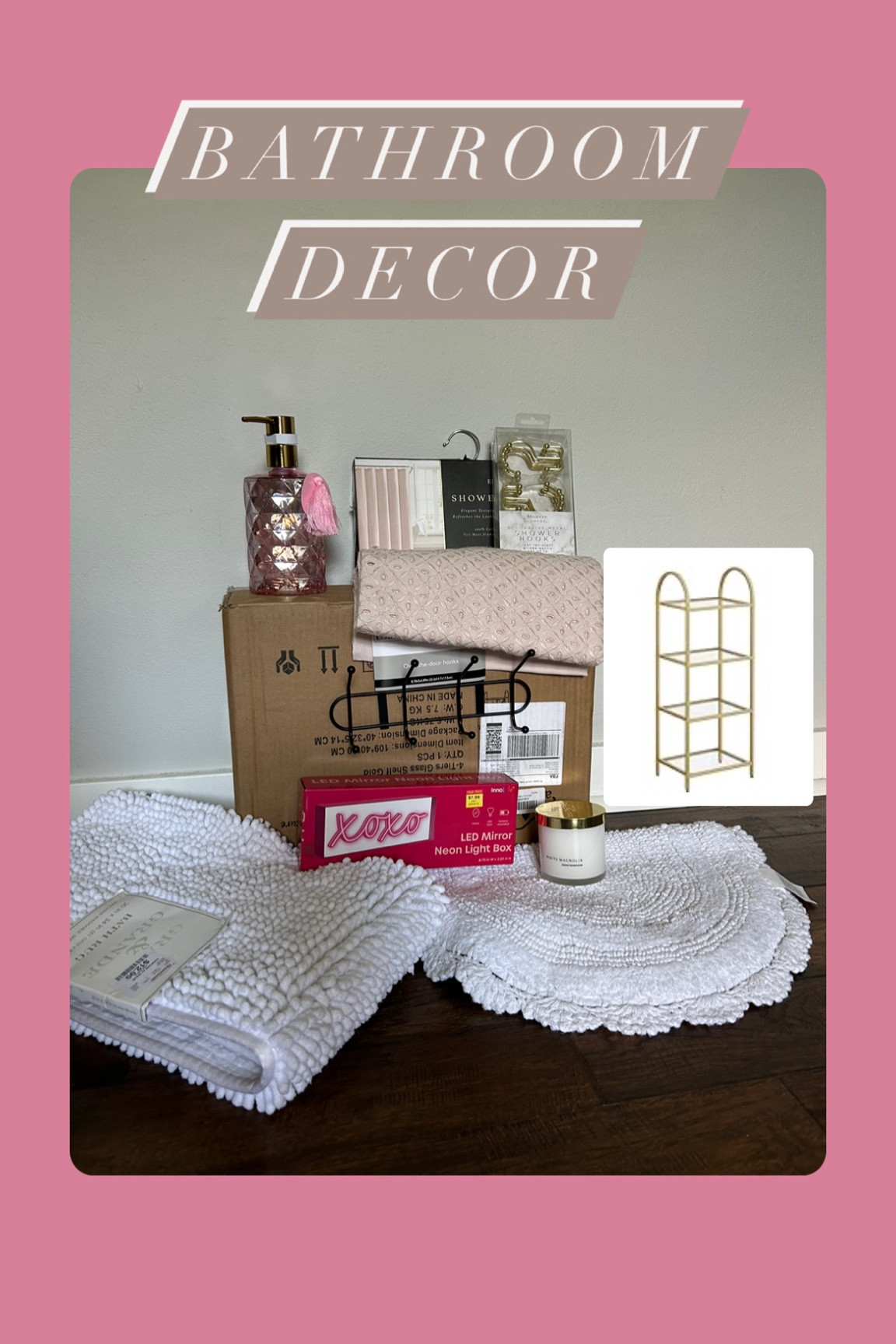 Dorm/Apartment Bathroom Decor! 

#LTKHome #LTKSummerSales #LTKBacktoSchool
