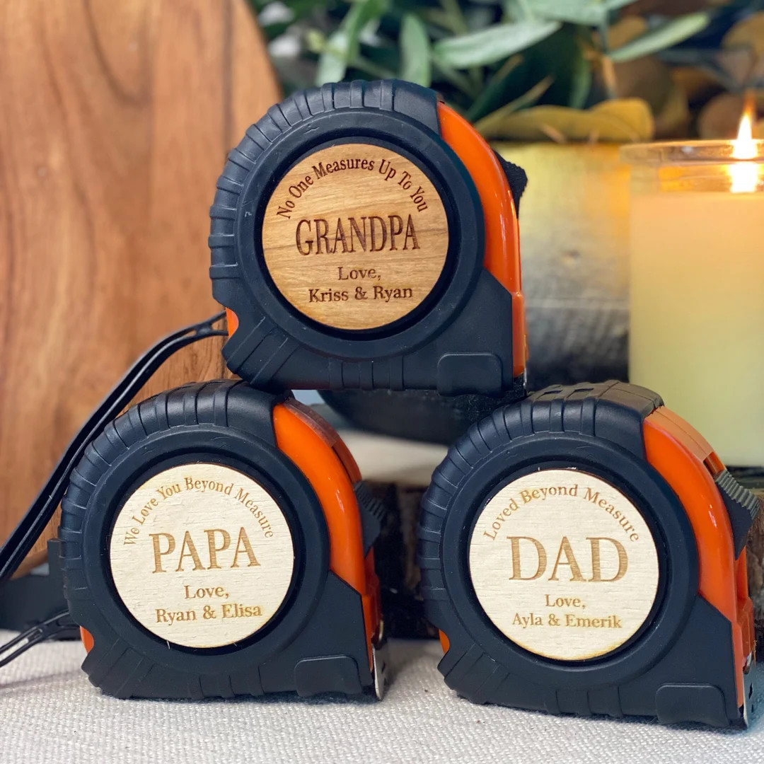 Personalized Tape Measures Tape Measure Fathers Day Gifts - Etsy | Etsy (US)