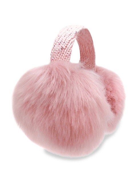 Surell Embellished Faux Fur Earmuffs on SALE | Saks OFF 5TH | Saks Fifth Avenue OFF 5TH