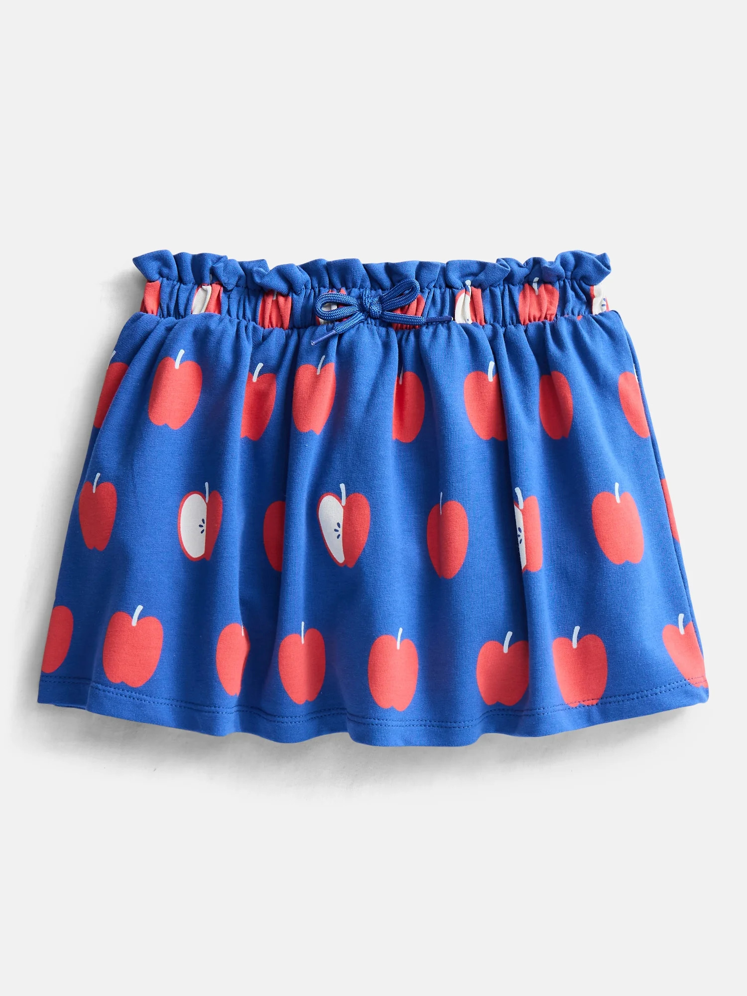 Wonder Nation Little Girls Scooter Skirt with Paperbag Waist, Sizes 4-10 | Walmart (US)