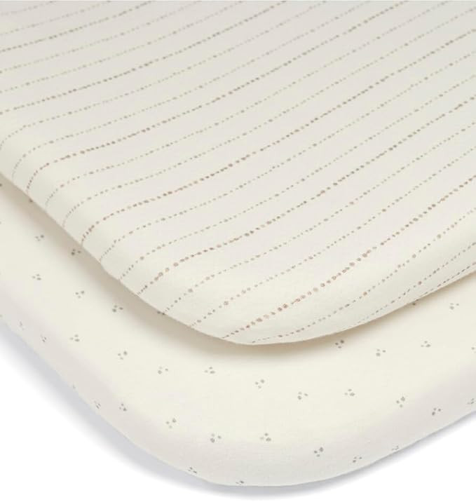 Mamas & Papas 2 Universal Crib Fitted Sheets, Oatmeal | Amazon (UK)