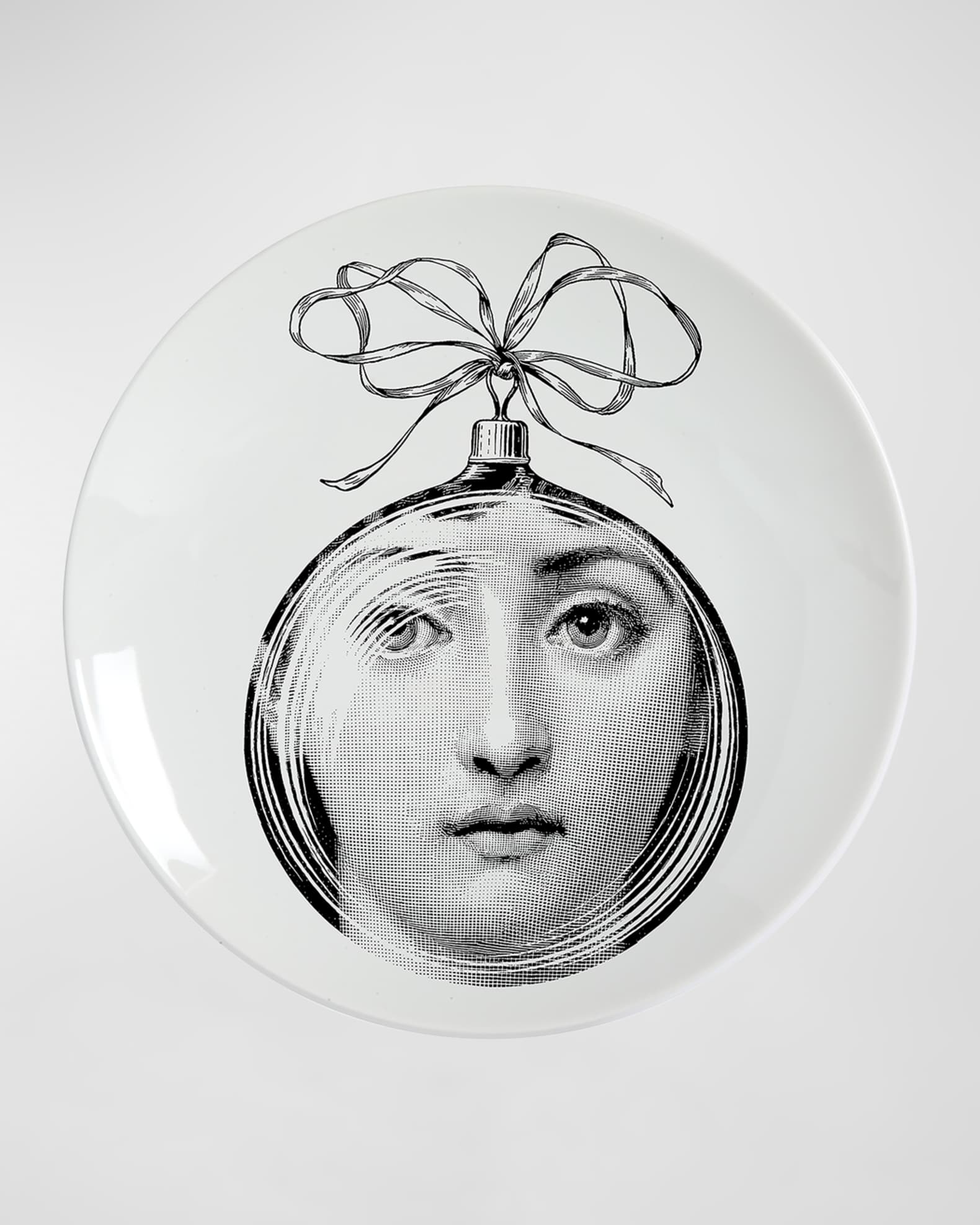 Tema e Variazioni n.88 Face Ornament Plate | Neiman Marcus
