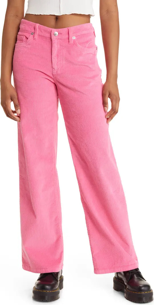 Corduroy Wide Leg Jeans | Nordstrom