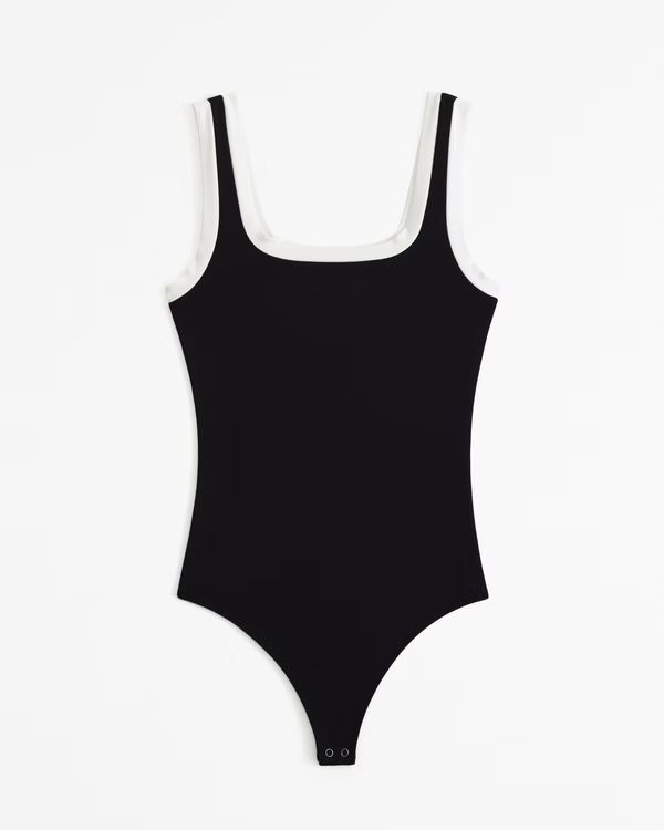 Cotton-Modal Bodysuit | Abercrombie & Fitch (US)