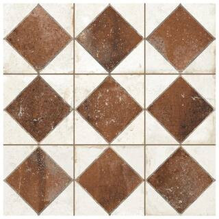 Kings Arles Brown 13 in. x 13 in. Ceramic Floor and Wall Tile (12.0 sq. ft./Case) | The Home Depot