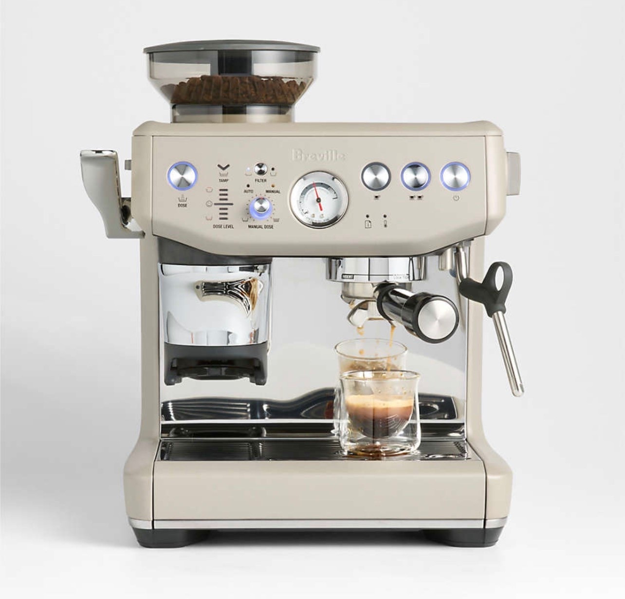 Breville ® Barista Express ® Impress Espresso Machine in Almond Nougat

#LTKmorningroutine #LTKHome #LTKSaleAlert