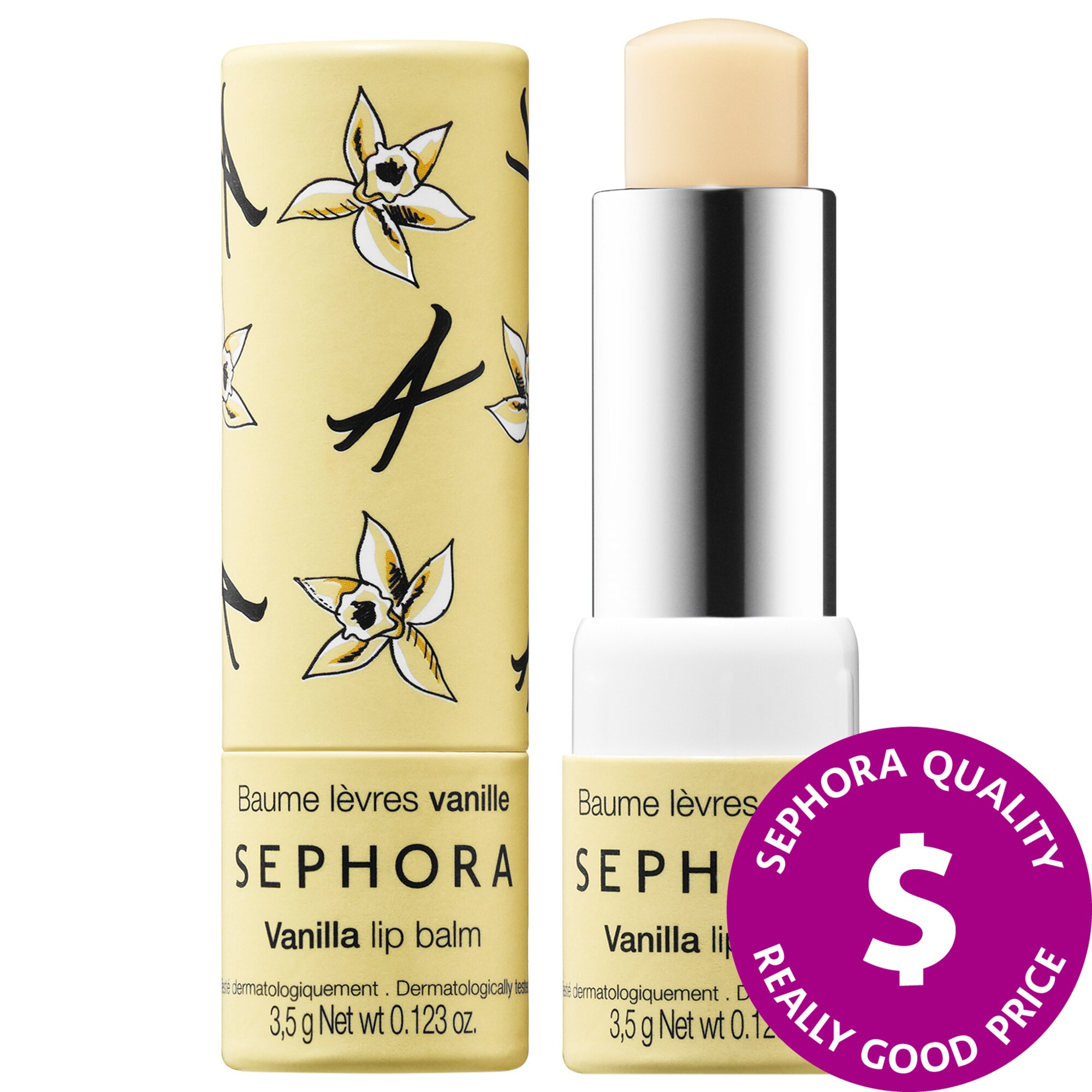 SEPHORA COLLECTION Lip Balm & Scrub Vanilla 0.123 oz/ 3.5g | Sephora (US)