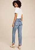 Goldie Blues™ Legacy High Rise Ripped Straight Jean | Maurices
