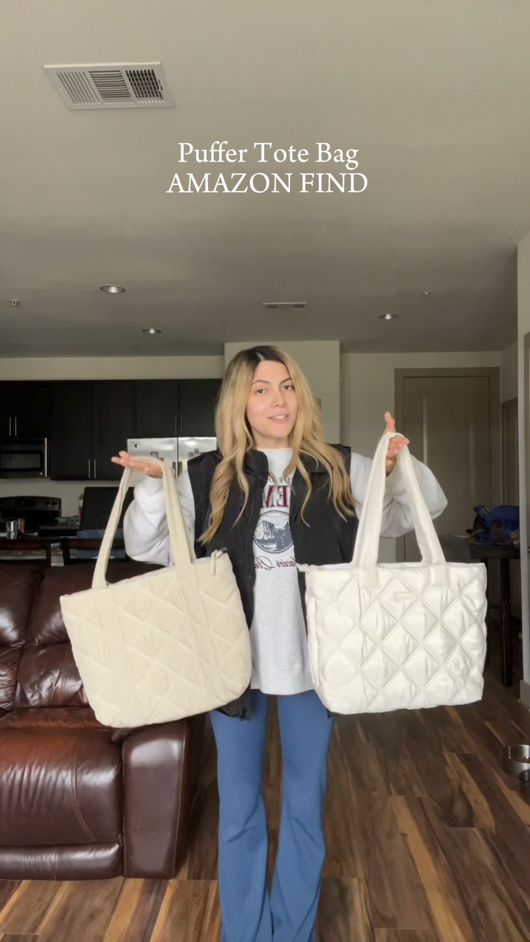 These puffer tote bags are 🤌🏼


Amazon find, Amazon purses, Amazon dupe, tote bag 