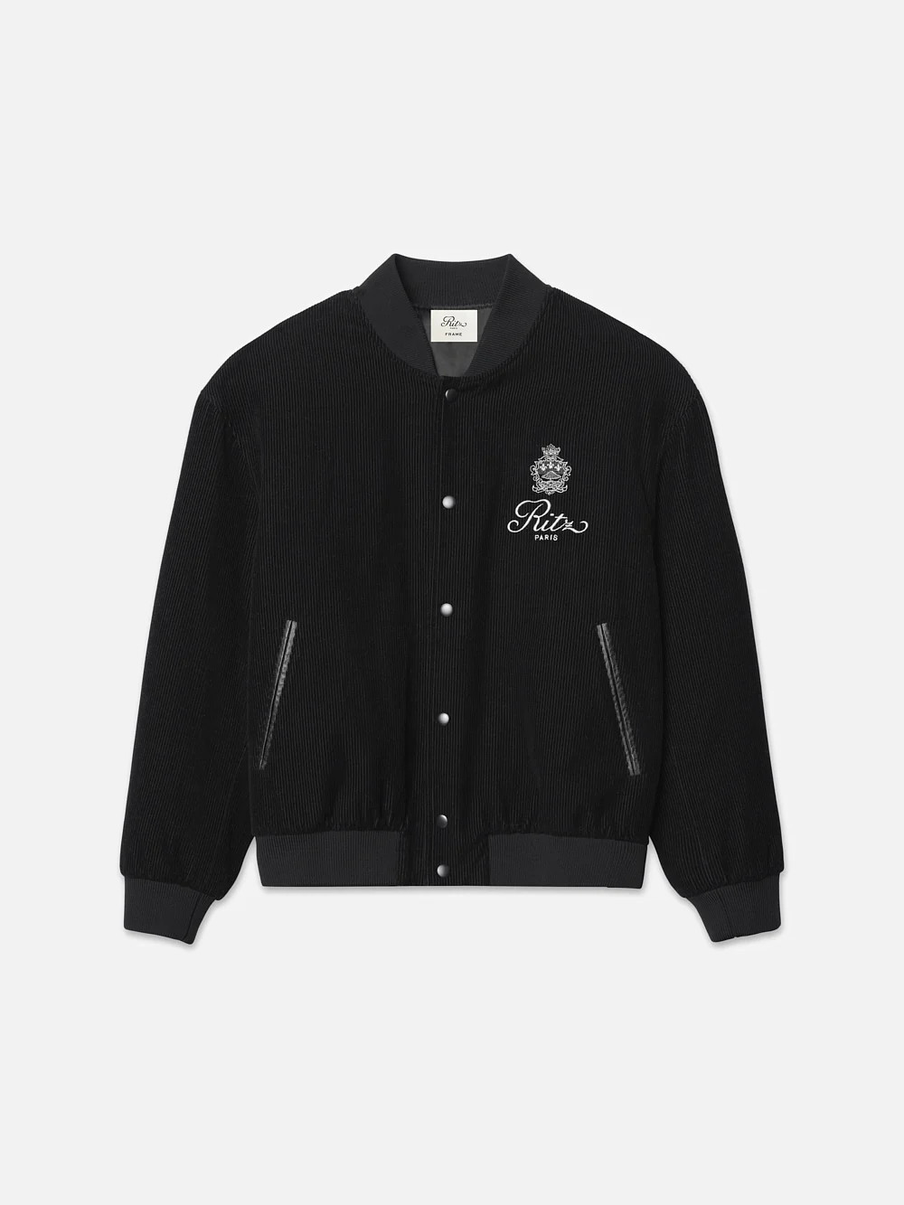 Ritz Men's Corduroy Jacket  in  Black | Frame Denim