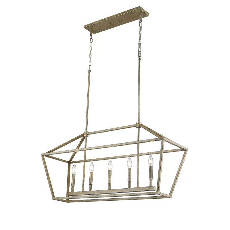 Freemont 5-Light Kitchen Island Linear Pendant | Wayfair North America