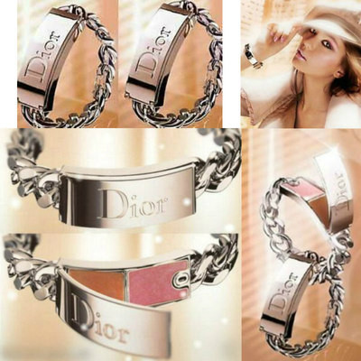 100% AUTHENTIC Exclusive DIOR COUTURE Gourmette JEWELLED Lipstick CHARM BRACELET  | eBay | eBay US