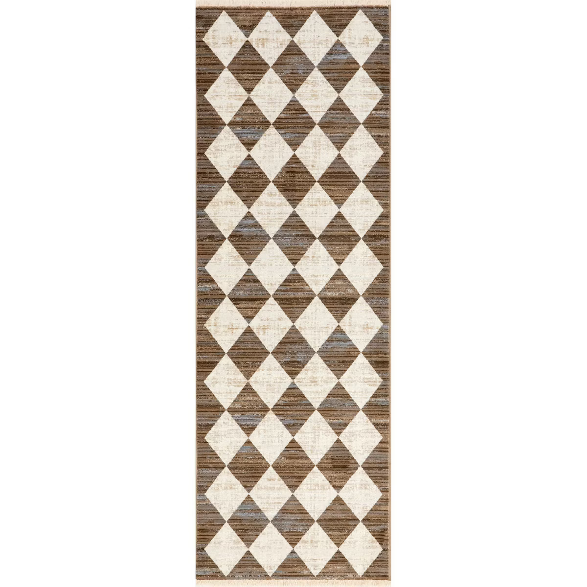 Nuloom Meline Checkered Fringe Area Rug | Target