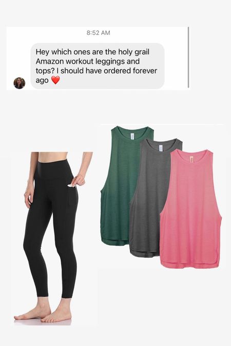 Amazon fashion finds : fitness edition 💖 Athleisure wear under $25!! Both fits true to size, normally grabs a small in both! Perfect for the gym, workout, fitness classes, etc! 

#LTKunder50 #LTKSeasonal #LTKfit