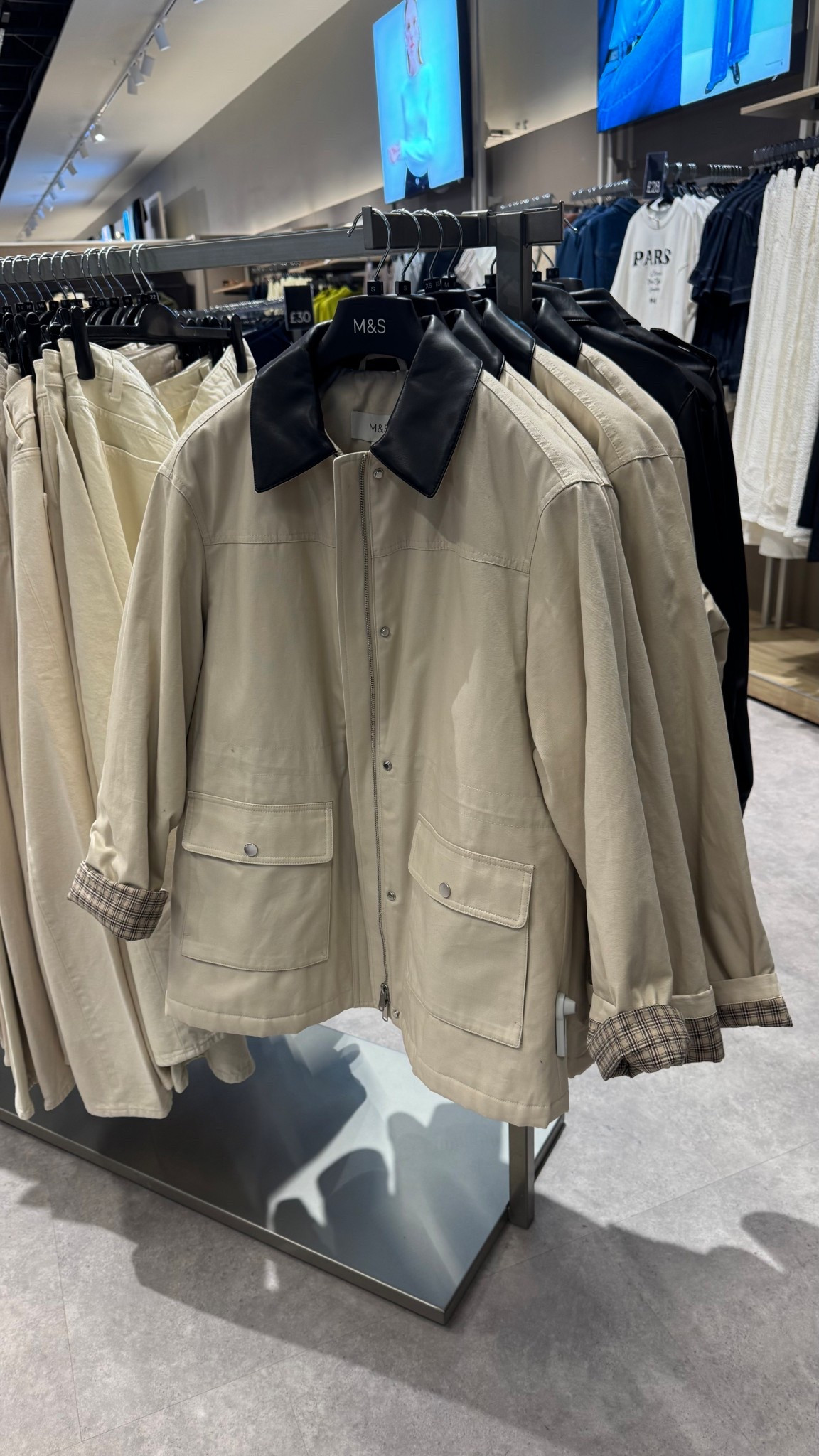 Cream barn jacket 

#LTKuk #LTKspring #LTKeurope