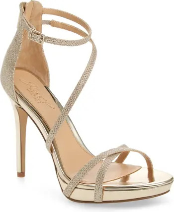 Jewel Badgley Mischka Galen Strappy Platform Sandal | Nordstrom | Nordstrom