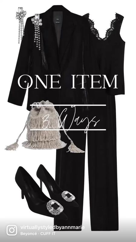 1 item 3 Ways 

Black velvet trousers that are fabulous & only £29.99

#LTKstyletip #LTKeurope