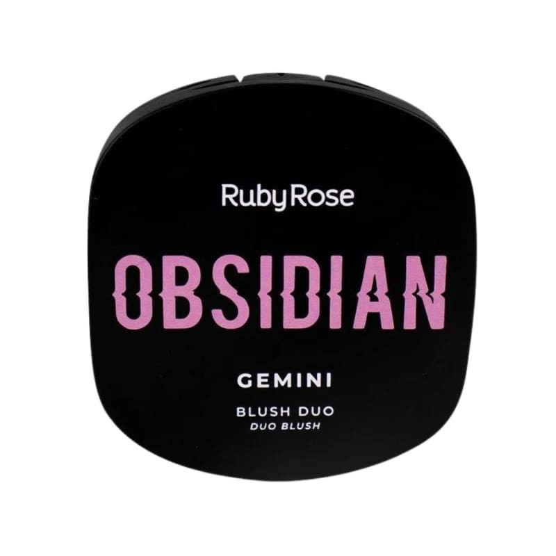 Ruby Rose Obsidian Gemini OG03
             - Blush Duo 38g | Beleza Na Web (BR)