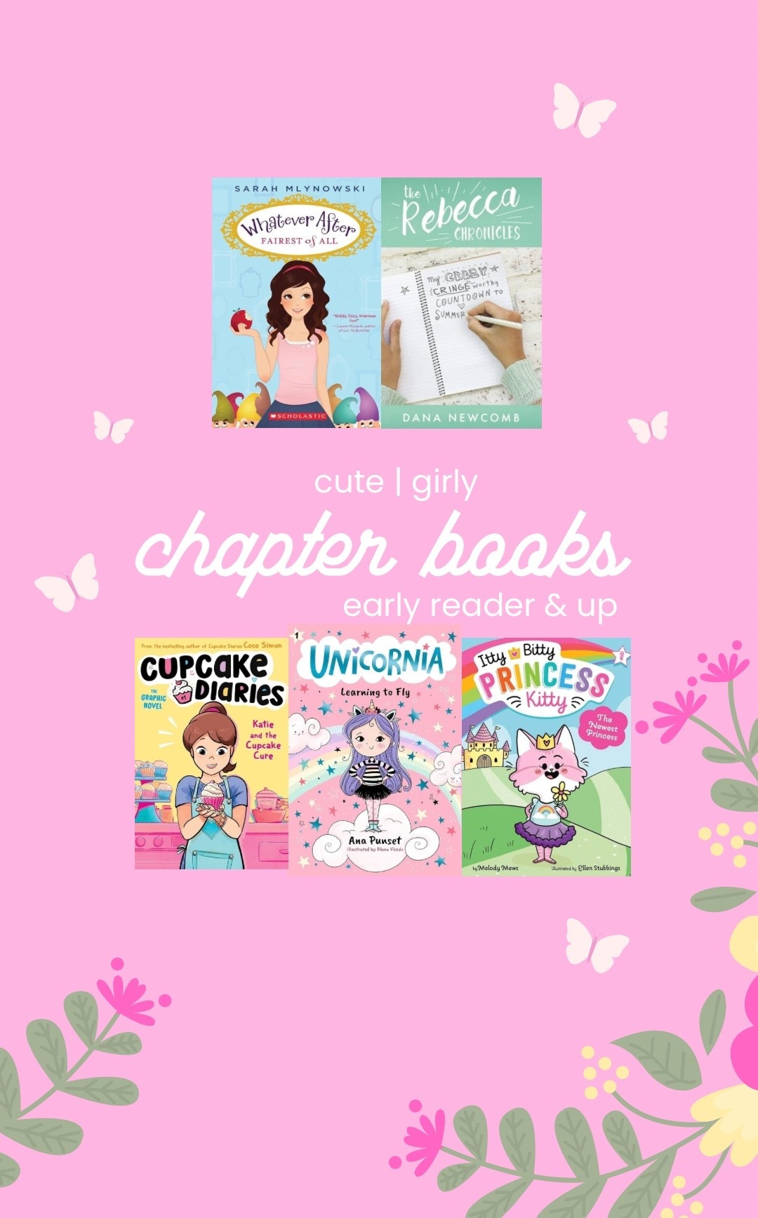 cute chapter books for the girly girls 🦄✨💖#summerreading #books #summerbooks #earlyreaderbooks

#LTKdayinmylife #LTKKids #LTKHome