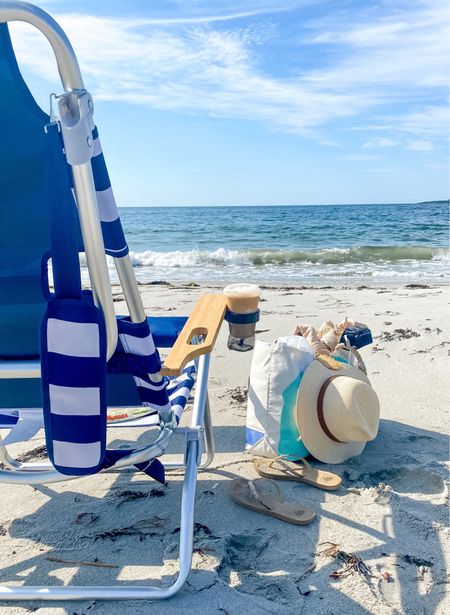 My favorite beach chair for summer. I love how it can lay flat and has a foot rest. 

#LTKhome #LTKswim #LTKfitness